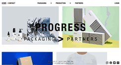 Desktop Screenshot of progresspackaging.co.uk