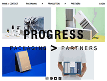 Tablet Screenshot of progresspackaging.co.uk